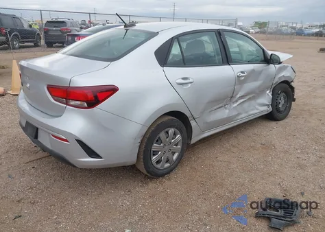 2023 Kia Rio Lx from USA, damaged, VIN 3KPA24AD6PE517621